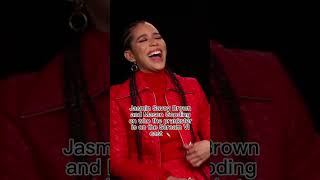 Celebrity #jasminsavoybrown and #masongooding on who the prankster is on the #screamvi cast 🔪 Profile