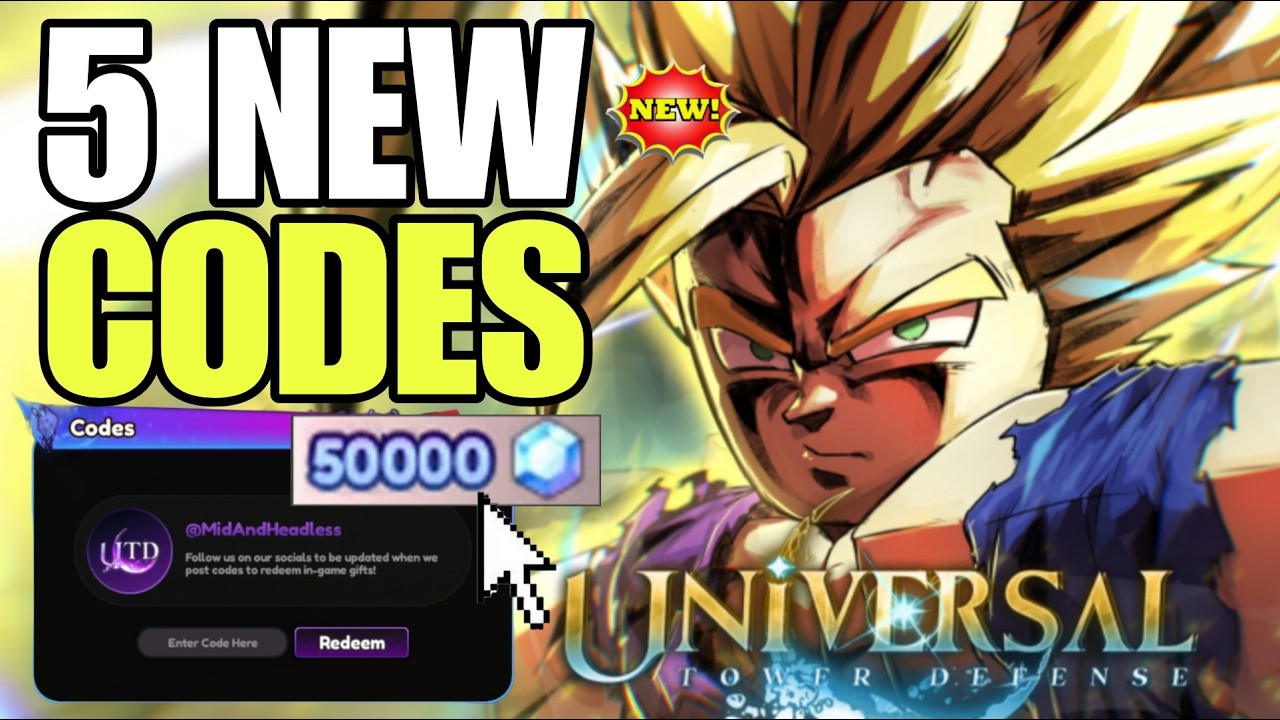*NEW CODES* ROBLOX UNIVERSAL TOWER DEFENSE CODE IN 2026 | UNIVERSAL TOWER DEFENSE CODE 2026