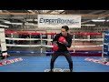 Southpaw Boxing Technique - BASIC FOOTWORK