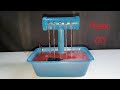 How to make a Beautiful rain Fountain  very easy