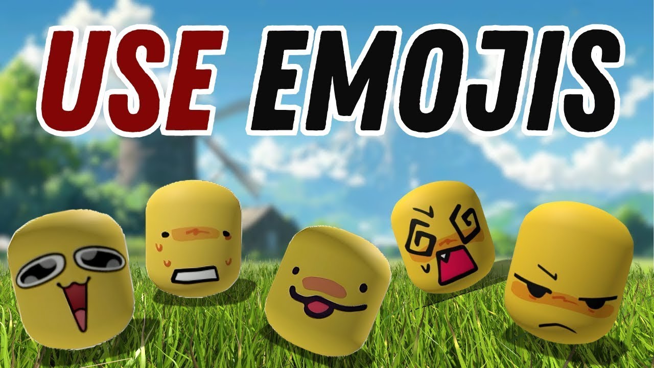How To Use Emojis In Roblox PC ROBLOX Tutorial 2025 YouTube 