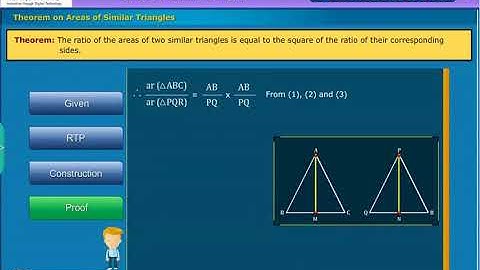 Theorem on Areas of Similar Triangles | Class 10 Maths | #10thclassmaths  #maths