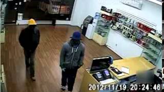 Robbery suspects surveillance images 2012.12.18