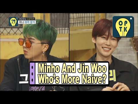 Video [Oppa Thinking - WINNER] Minho And Jin Woo, Who's More... - youtube