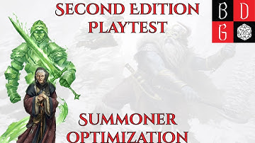|2e| Min-Maxing For Fun And Profit CI: Playtest Summoner Optimization