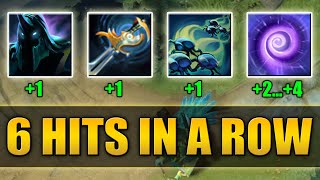 1 CLICK = 6 HITS in a row [Geminate Attack + Echo Sabre + Time Lock] Ability draft