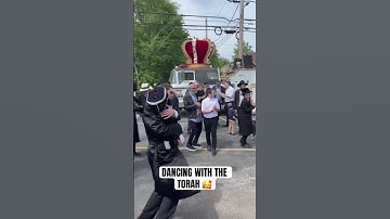 Thumbnail of DANCING WITH THE TORAH 🥰#torah #shabbat #shalom
