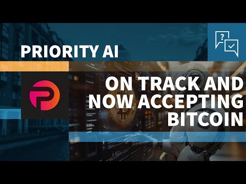 Pri0rity AI on Track & Now Accepting Bitcoin