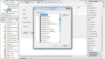 Tutorial membuat Aplikasi Form data mahasiswa dengan Netbeans + Mysql