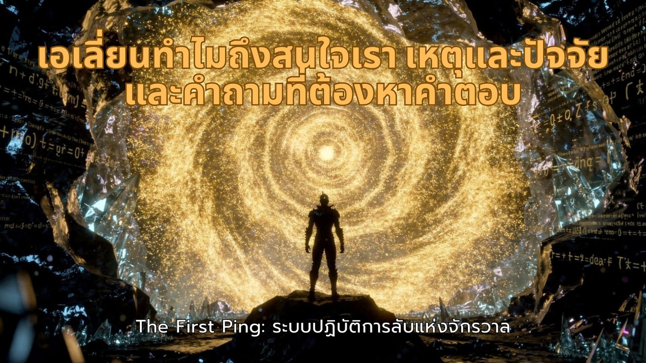 เอเลี่ยนทำไมถึงสนใจเรา เหตุและปัจจัย และคำถามที่ต้องหาค… — Transcript