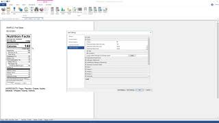 Creating a European Union Compliant Nutrition Facts Label screenshot 5