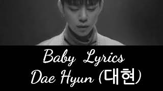 DAE HYUN (대현) (B. A. P.)_Baby Lyrics