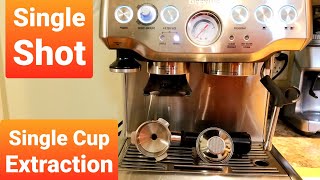 Single Shot Espresso Tips Profile