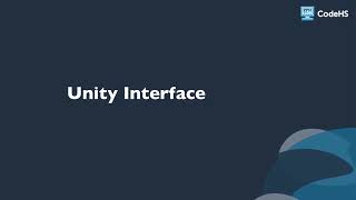 2.4.1 Unity Interface