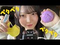 【ASMR】TASCAMマイクを色々なものでペタペタ🐾🤍