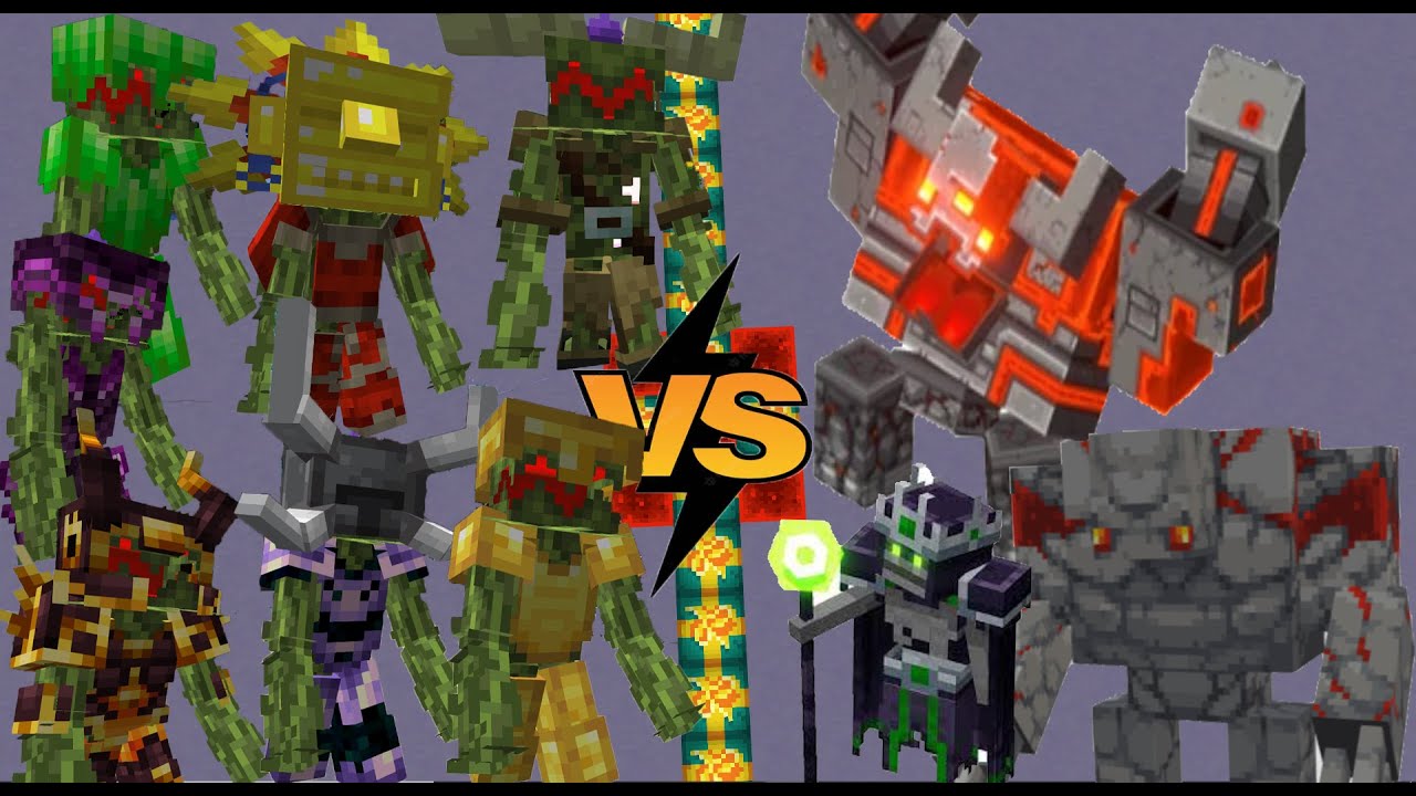 Whisperer vs Dungeons Boss | Minecraft Mob Battle