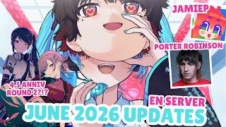 Colorful Stage Updates for June 2026