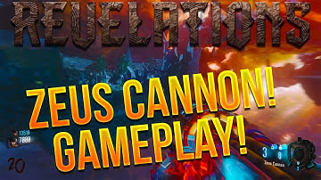 Black Ops 3 Zombies REVELATIONS - "PACK-A-PUNCHED THUNDERGUN GAMEPLAY!" "ZUES CANNON"