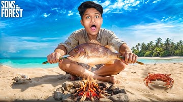 Sons of the Forest - Day 2 - SURVIVING IN A LOST ISLAND..