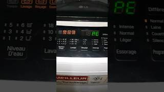 العطل "PE" في الغسالة اتوماتيك LG screenshot 4