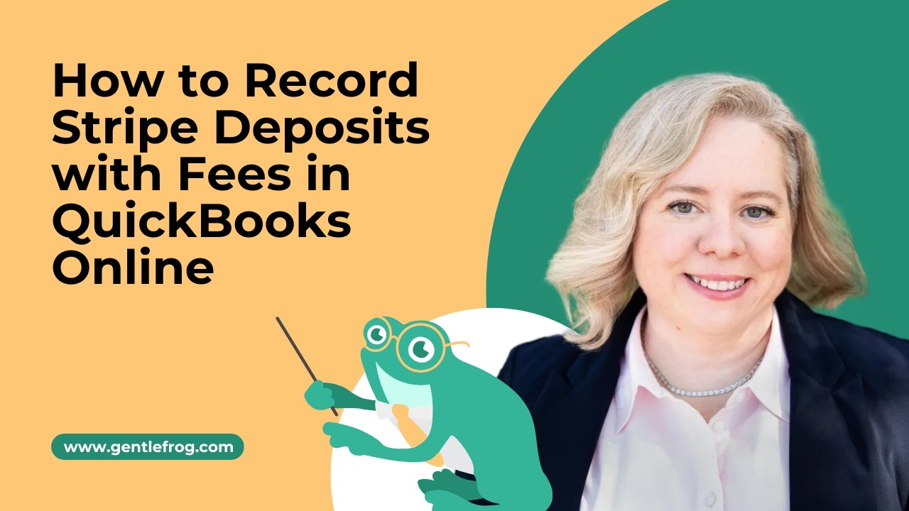 How to Record Stripe Deposits with Fees in QuickBooks Online - YouTube