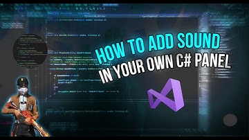 How To Add SOUND IN YOUR PANEL C# | Free Fire PANEL !! Bangla Tutiorial ! Naruto X Cheats !! part 9