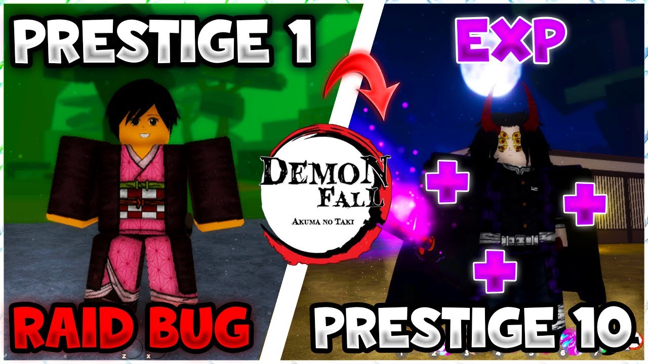 LIVE) DEMON FALL The Grind To MAX PRESTIGE 10!!!? 