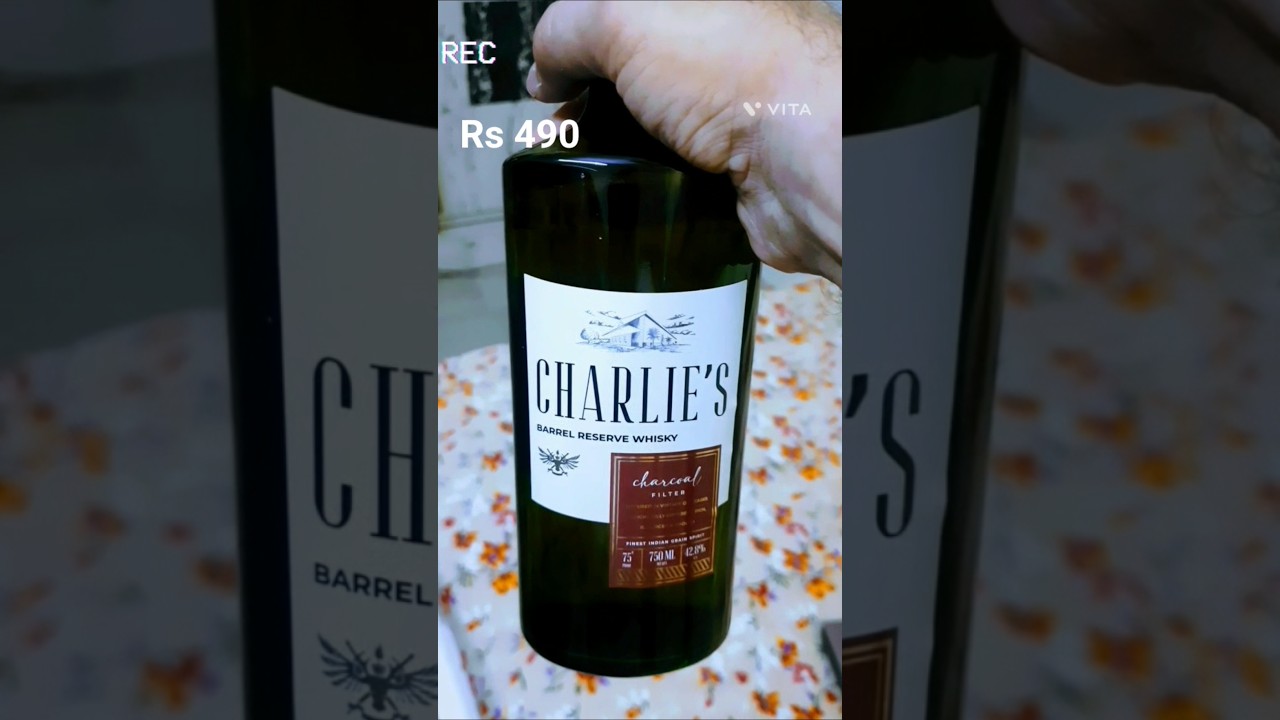 CHARLIE'S WHISKY Rs.. 🥃
