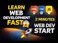 Learn Web Development in 2Minutes 🚀| HTML, CSS &amp; JavaScript Explained #coding #html #css #javascript