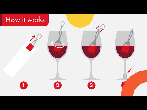 The Wand Review - How to Use The Wand Wine Filter?