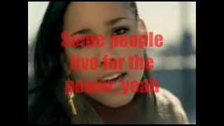 Alicia Keys If I Ain't Got You with Lyrics by Jr