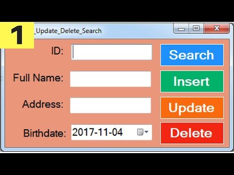 VB.NET And MySQL - How To Insert Update Delete Search In MySQL DataBase Using VBNet [ with code ] P1