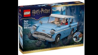 Lego 76470 Fliegender Ford Anglia Unboxing