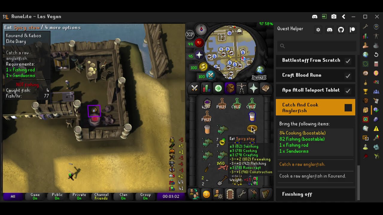 Kourend Elite Diaries 99% Complete! 