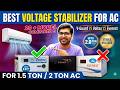 Don't Buy WRONG🔥Best AC Voltage Stabilizer in India 2026⚡Best Stabilizer For 1.5 Ton AC