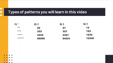 Pattern programs in C part-1