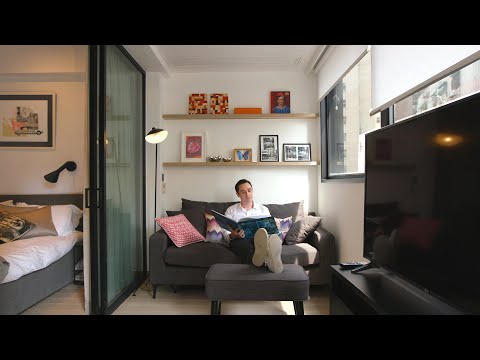 Video: Design minimalist prezentat de apartamentul contemporan din Hong Kong