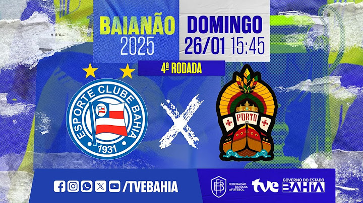 BAHIA 2 X 0 PORTO | PARTIDA COMPLETA | BAIANÃO 2025 | #BaianãoNaTVE | 26/01/2025