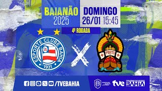 Thumbnail for BAHIA 2 X 0 PORTO | PARTIDA COMPLETA | BAIANÃO 2025 | #BaianãoNaTVE | 26/01/2025