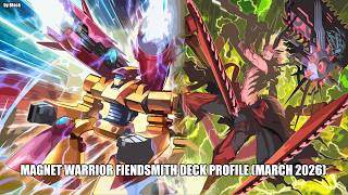 Yugioh: Magnet Warrior Fiendsmith Deck Profile (March 2026) - by Blackmaster99 (ITA)
Nuovo mazzo, Magnet Warrior variante Fiendsmith!
Alla prossima!
Link utili (per grafiche e quantaltro):
Instagram: https://www.instagram.com/kur0thekiller?igsh=MWVscW9qdzl0amJudA
Instagram team: https://www.instagram.com/skylimitofficialteam/
#magnetwarrior #yugioh #yugiohdeckprofile #yugiohtcg #cardgame #fiendsmith #rock #yugiohocg #bastionmisawa #yugiohduellinks #masterduel #duellinks #meta #2026 #metagame #march #yugimuto #plusminus #sigma Yugioh: Magnet Warrior Fiendsmith Deck Profile (March 2026) - by Blackmaster99 (ITA)