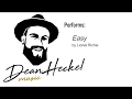 Dean Heckel covering "Easy" by Lionel Richie