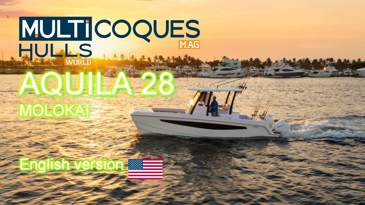 AQUILA 28 MOLOKAI Catamaran - Boat Review Teaser - Multihulls World