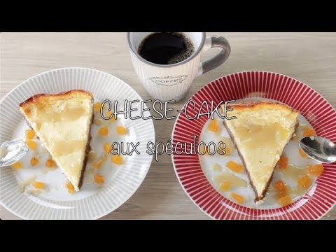 recette-en-vidéo-:-cheesecake-aux-spéculoos