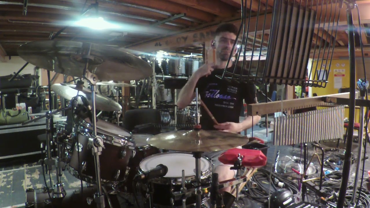 Girl Gets Around - Footloose - Drum Cam