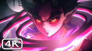 THIS IS 4K ANIME - Mitsuri Kanroji Vs Hantengu | Demon Slayer S3 EP5