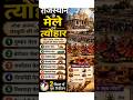 📚 Rajasthan ke Mele Evam Tyohar | RAS Prelims 2026 | One Shot Revision | #shortsfeed #ras