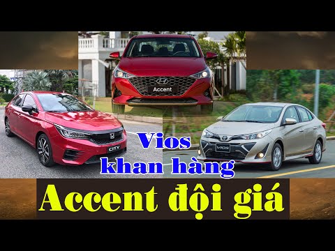 Toyota Vios khan hàng, Hyundai Accent 2021 đội giá - khách mua xe cuối năm méo mặt