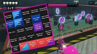Splatoon 2 Octo Expansion Bingo Race in 1:12:40
