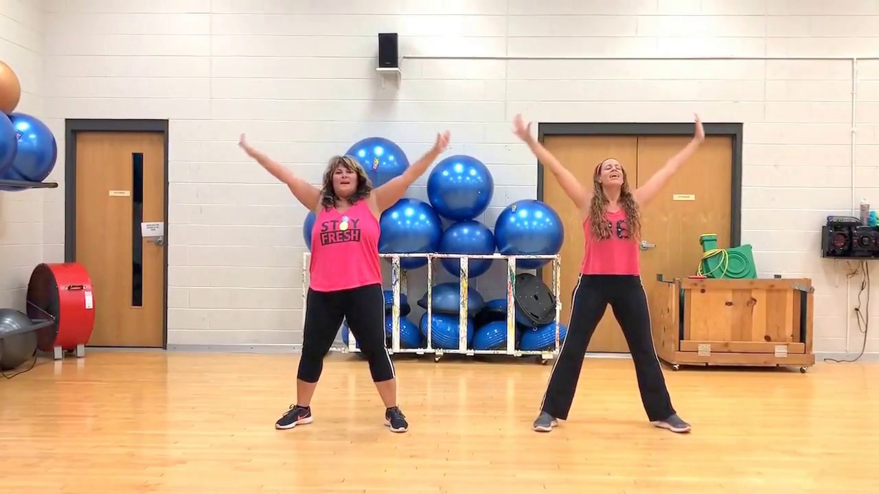 Stretch Routine for ZUMBA FITNESS by Trish and Chanel YouTube
