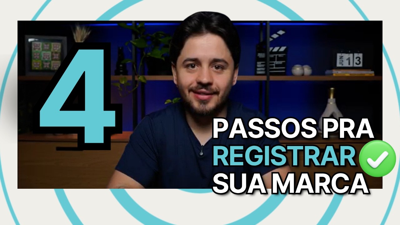 Como REGISTRAR sua marca em 4 PASSOS!